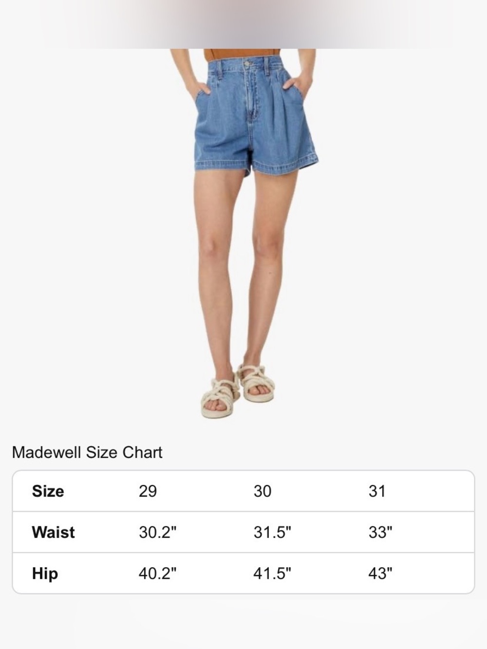 Madewell Harlow Denim Shorts - Picture 10 of 11